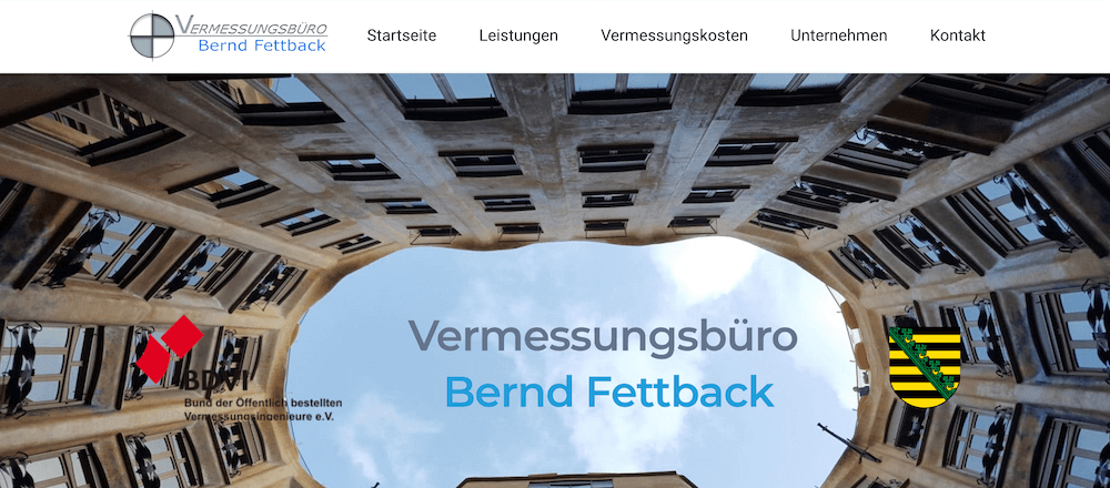 Vermessungsbüro Bernd Fettback Radebeul und Dresden